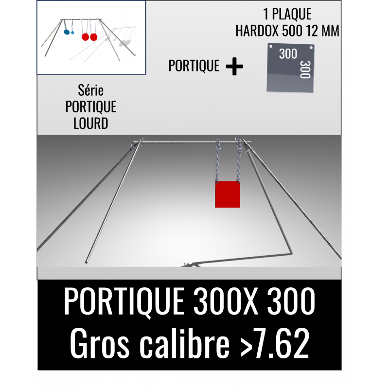 Kit Portique Lourd - Plaque 300 x 300