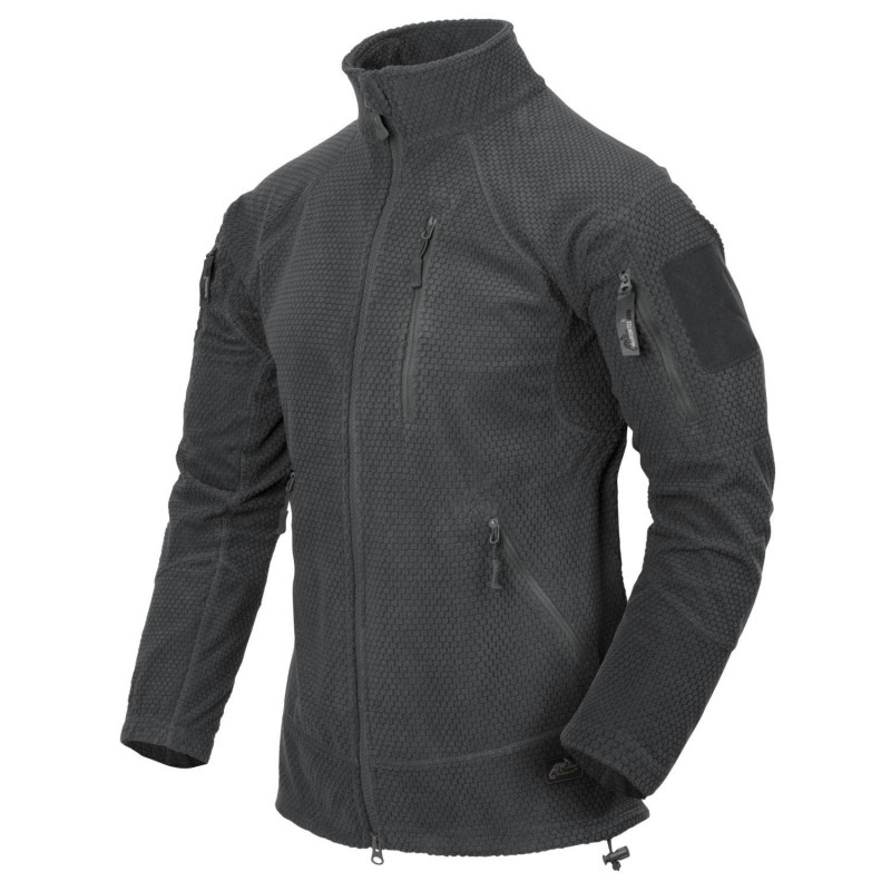 veste tactique alpha - polaire quadrillée